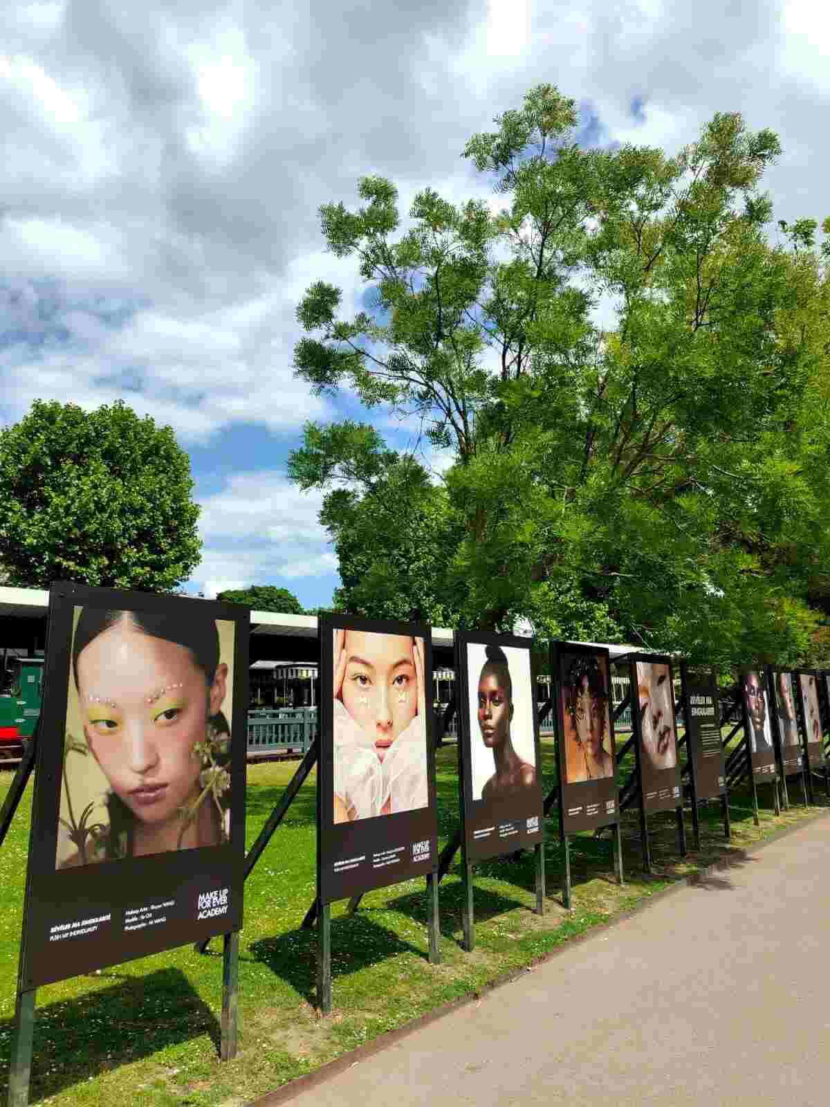 reveal yourself the new exhibition by the make up for ever academy