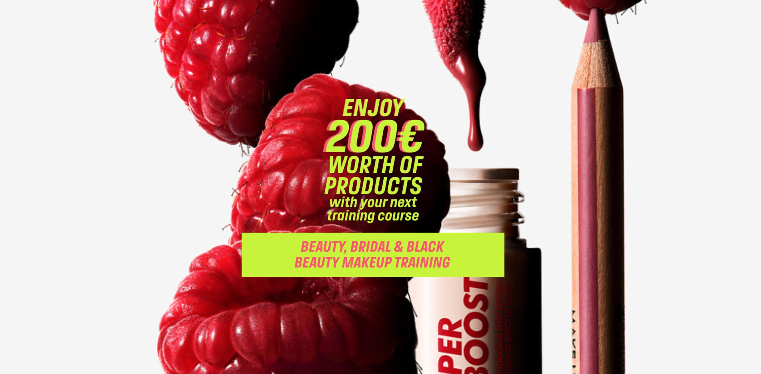 Enjoy &euro;200 worth of products with your next training course